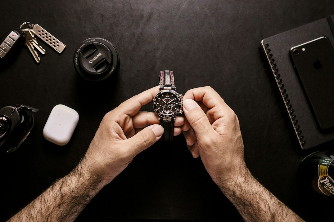 suspect checking watch